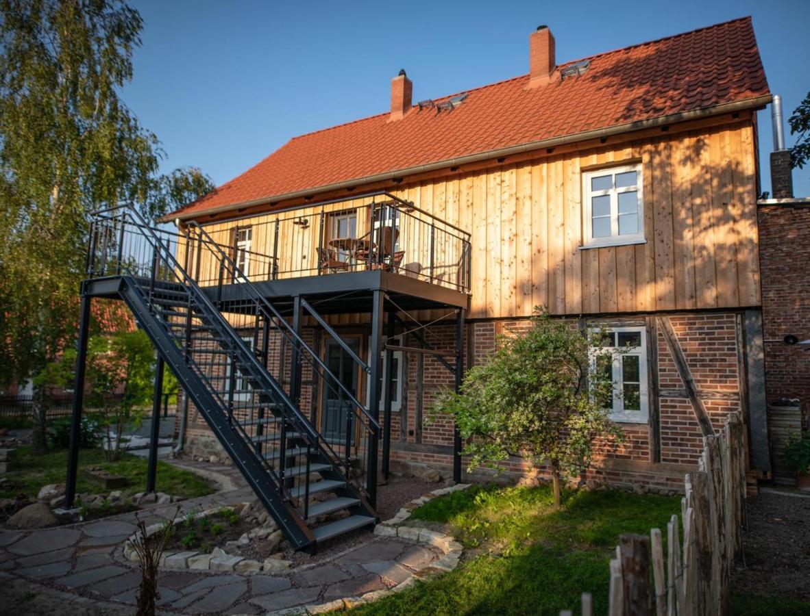 Ferienwohnung Hof Janne Stapelburg Exterior foto
